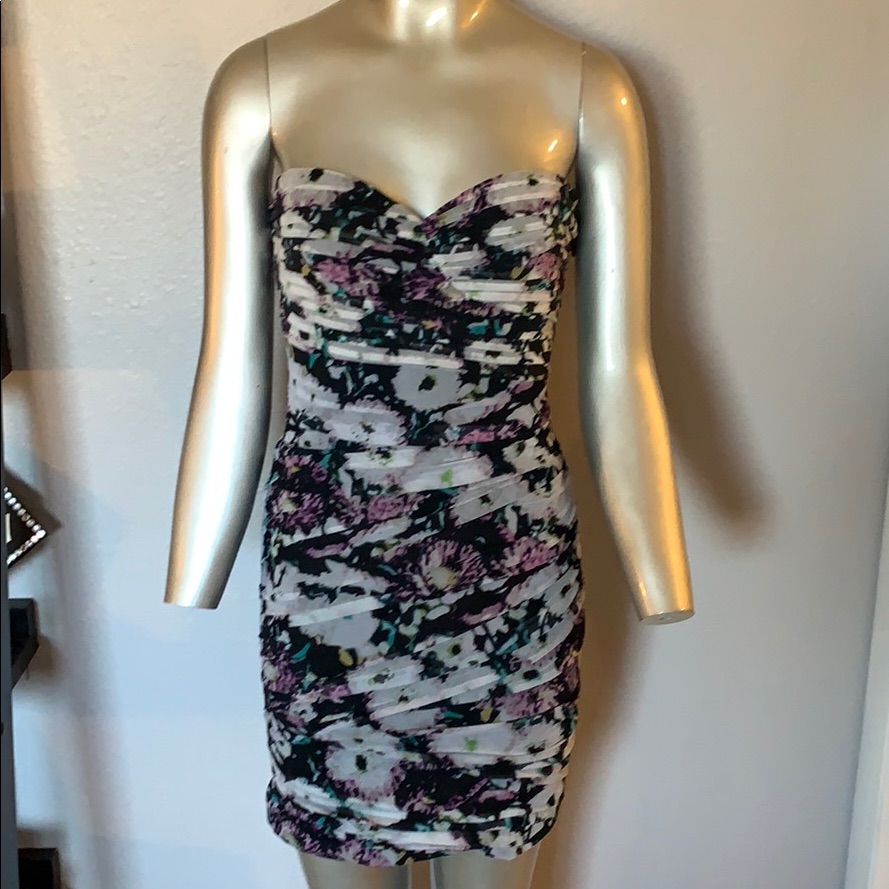 Bcbgmaxazria Winnie Floral Dress Nwt